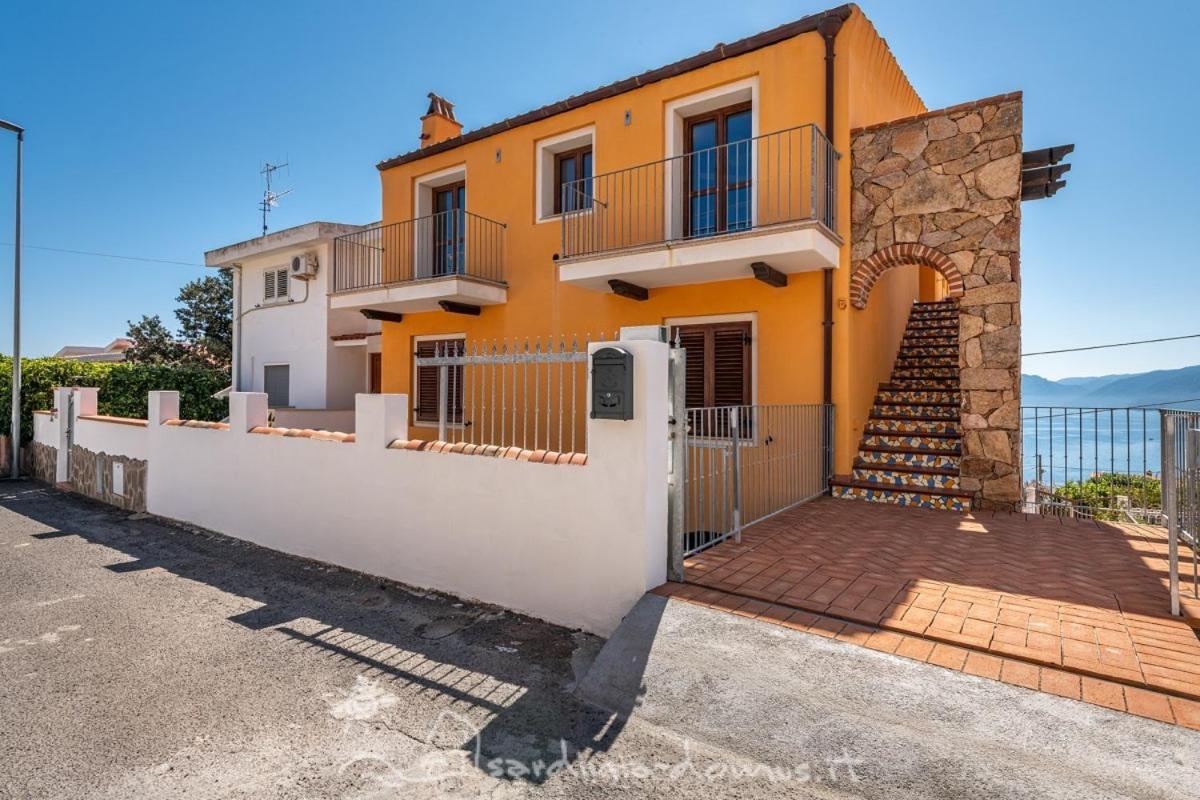 Casa Con Vista Mare Villa Cala Gonone Exteriör bild